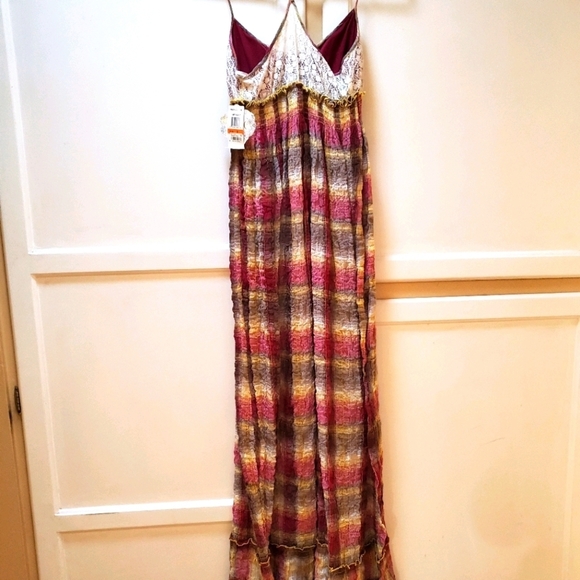 XOXO Women's Open Back Boho Maxi Dress - Picture 7 of 12